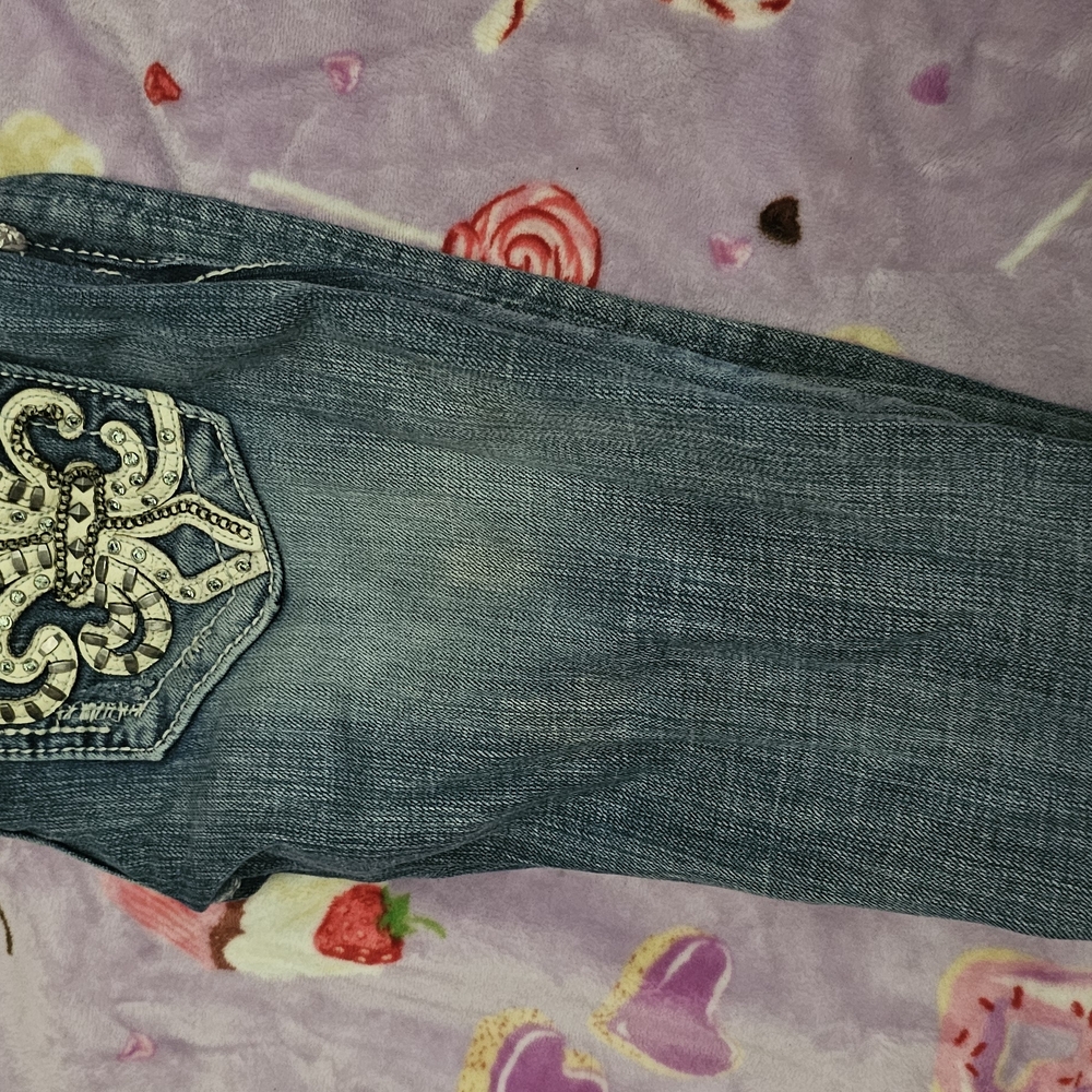 Miss Me Women's Boot Cut Jeans - Blue